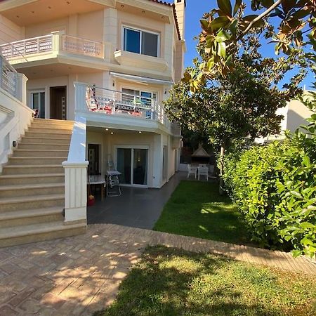 Cozy 2 Room Apartment With Garden Near Athens Air-Port Artemida  Exterior foto